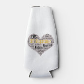 911 Word-Cloud für den Datenaustausch Flaschenkühler (Vorderseite)