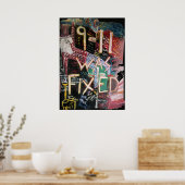 911 WURDE GROSS BEHOBEN POSTER (Küche)