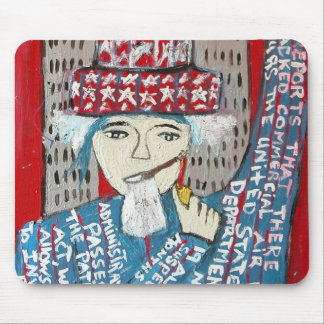 911 WURDE ROT BEHOBEN MOUSEPAD