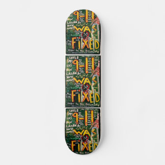 911 WURDE SCHWARZ BEHOBEN SKATEBOARD