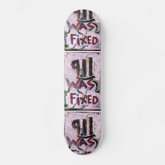 911 WURDE WEISS BEHOBEN SKATEBOARD