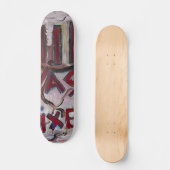 911 WURDE WEISS BEHOBEN SKATEBOARD (Vorderseite)
