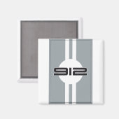 912 Racing Design Magnet (Vorderseite/Rückseite)