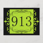 913 Bereichscode Postkarte (Vorderseite)