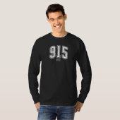 915 El Paso TX Classic Athletic 3 T-Shirt (Vorne ganz)