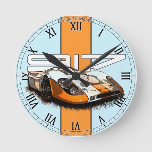 917 Clock Runde Wanduhr (Vorderseite)