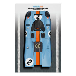 917 Rodriguez - Kinnunen Daytona 1970 Poster