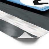 917 Rodriguez - Kinnunen Daytona 1970 Poster (Ecke)