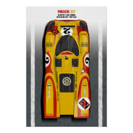 917 Siffert - Ahrens Kyalami 1970 Poster