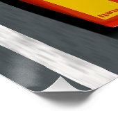 917 Siffert - Ahrens Kyalami 1970 Poster (Ecke)