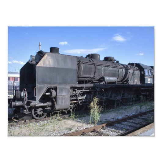919,138 Dampflokomotive Fotodruck (Vorne)