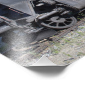 919,138 Dampflokomotive Fotodruck (Ecke)