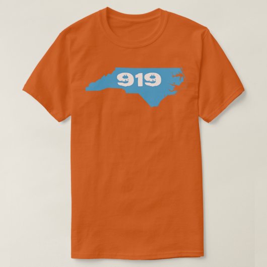 919 Light Blue und White T-Shirt (Design vorne)