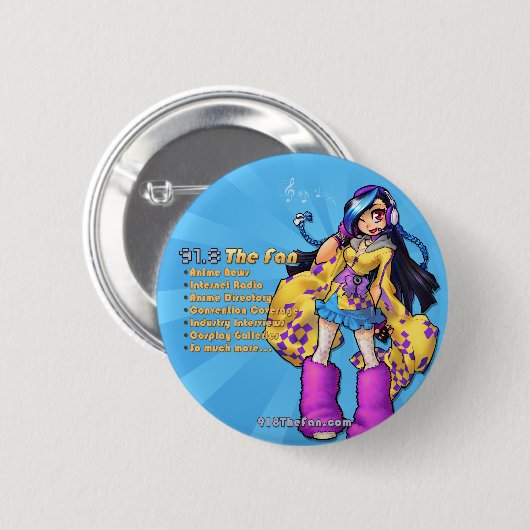 91,8 Der Knopf Button (Vorne & Hinten)