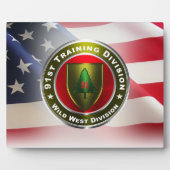 91. Abteilung Ausbildung Fotoplatte (Vorderseite)