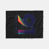 91 And Ready To Reset Birthday Gift For Seniors Fleecedecke (Vorderseite (Horizontal))