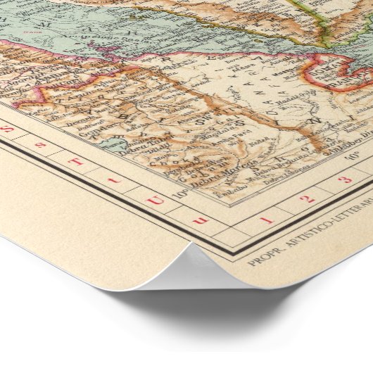 91 Arabien Poster (Ecke)