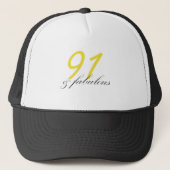 91 & Fabulous Truckerkappe (Vorderseite)
