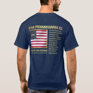 91. Freiwillige Infanterie Pennsylvanias (BH) T-Shirt