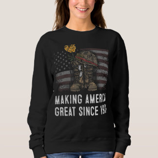 91. Geburtstag - Amerika seit 1931 großartig mache Sweatshirt