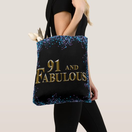 91. Geburtstag Tasche (Von Nahem)