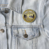 [91] Golden keltischer Lebensbaum [3D] Button (Beispiel)