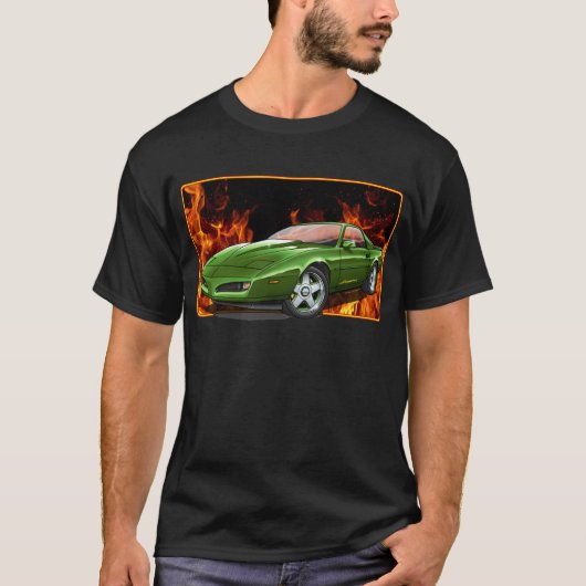 91_Green_Firehawk T-Shirt (Vorderseite)