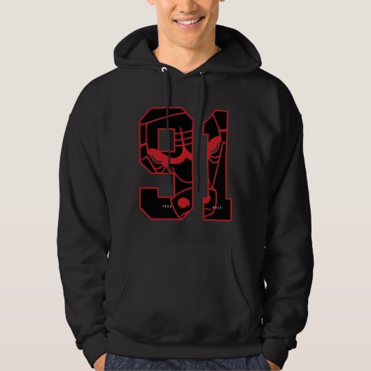 91 HOODIE (Vorderseite)