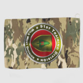 91. Infanterieabteilung Golfhandtuch (Horizontal)