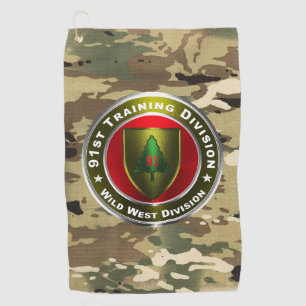 91. Infanterieabteilung Golfhandtuch