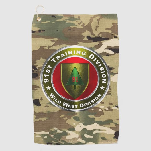 91. Infanterieabteilung Golfhandtuch (Vorderseite)