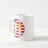 91 USA-Gold Kaffeetasse (Vorderseite Links)