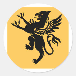 91a squadriglia caccia, Italien Runder Aufkleber