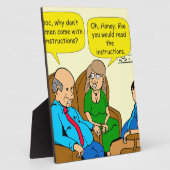 923 lesen Sie die Anleitung Paare Cartoon Fotoplatte (Seite)