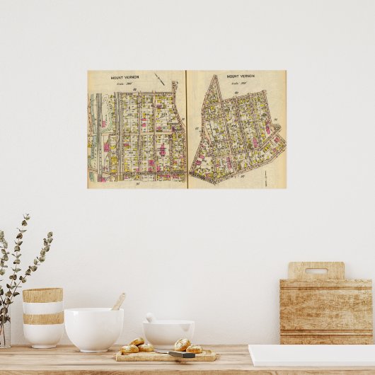 9293 Mt Vernon Poster (Küche)