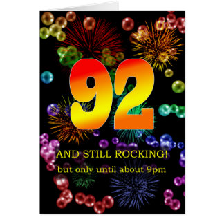 92. Geburtstag noch rocken