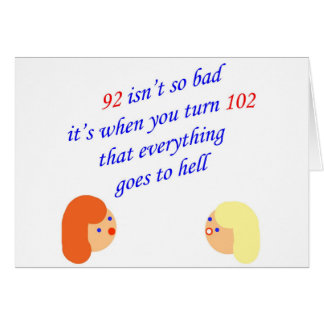 92 ist nicht so schlecht