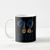 92 Oma 92Nd Py 92 Jahre Loved Kaffeetasse (Links)