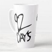 92 Tage Milchtasse (Linke Ecke)
