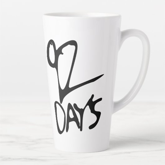 92 Tage Milchtasse (Rechts)