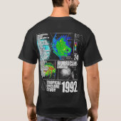 92 - Tropical Cyclone Study T-Shirt (Rückseite)