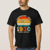 92 Year Old Awesome Since 1930 92nd Birthday Gift T-Shirt (Vorderseite)