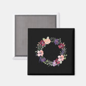 92 Years Loved Floral 92th Birthday Women 92 Years Magnet (Vorderseite/Rückseite)