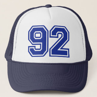 92 - Zahl Truckerkappe