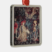 930 das Konzert, Tapisserie von Arras, 1420 Ornament Aus Metall (Rechts)