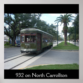 932 zu North Carrollton Poster