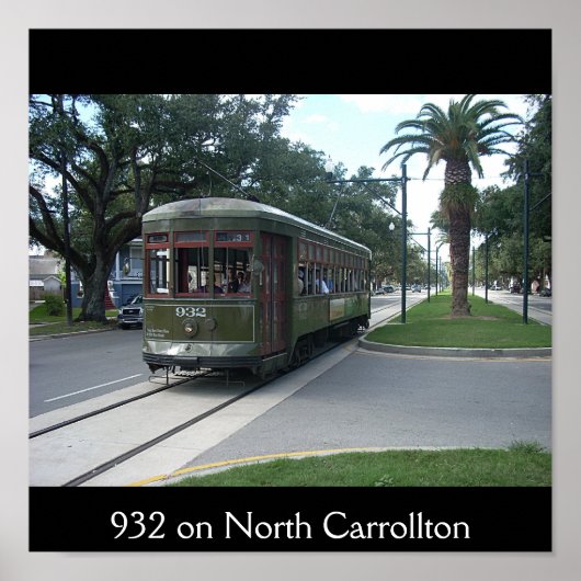 932 zu North Carrollton Poster (Vorne)