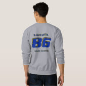 9338 SWEATSHIRT (Schwarz voll)