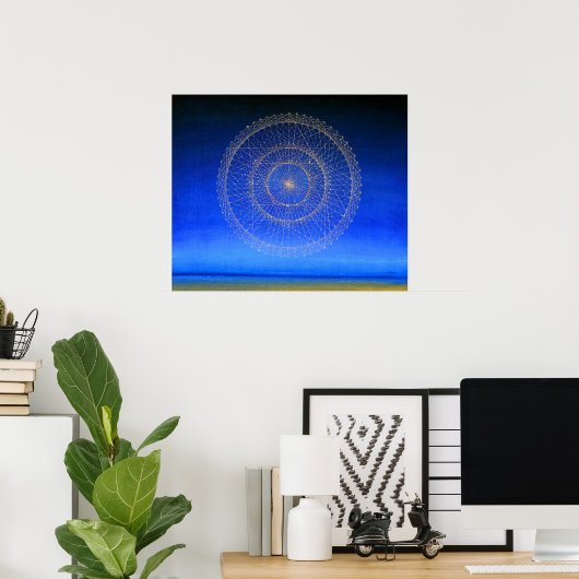 #934. "...TRANSCENDANCE INFINITY TRUTH..?" POSTER (Heimbüro)