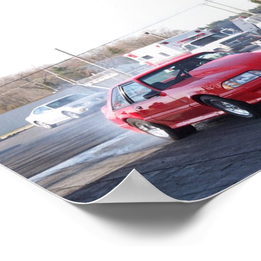 93 Cobra Burnout Poster (Ecke)